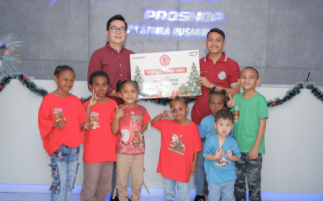 Sthira Berbagi: Sukacita Natal Bersama Yayasan Tangan Kasih